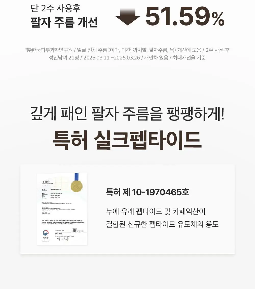 [7월올영픽/곰돌이푸콜라보] 성분에디터 실크펩타이드 EGF 하트핏 볼륨 리프팅 앰플 40ml 더블기획 (+파우치 증정) 상세페이지 33